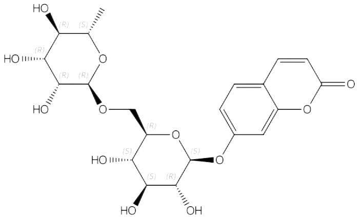 伞形花内酯-7-O-芸香糖苷