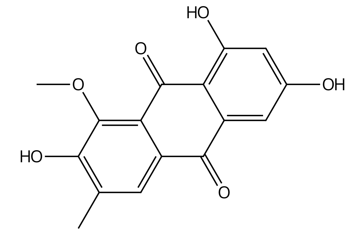 2-羟基-大黄素-1-甲醚