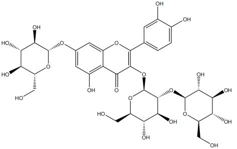 槲皮素-3-槐二糖-7-葡萄糖苷