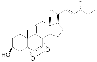 5,8-Epidioxyergosta-6,9(11),22-trien-3-ol